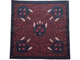 Tapis Chat mystique noir et rouge