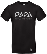 t-shirt PAPA l'homme, le mythe, la légende