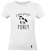 t-shirt PONEY - femme