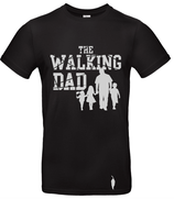 t-shirt Walking dad, 1 garçon + 2 filles