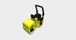 1:87 - 3D Druck Bausatz - Tandem Kompaktwalze