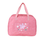 BOLSA PLAYA CON REJILLA FLORES