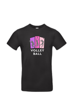 +T-Shirt VB211 Action schwarz/pink