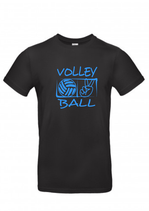 Volleyball Victory schwarz/neonblau