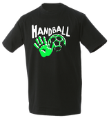 Handball Match schwarz/weiß/neongrün