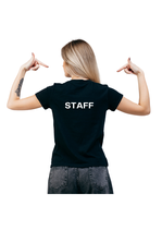 Staff-Shirt R-schwarz/weiß
