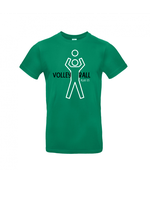 +T-Shirt VB183 Play it grün/schwarz/weiß