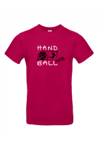 T-Shirt HB45 Girls pink/weiß/schwarz