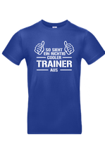 T-Shirt Cooler Trainer royal/weiß