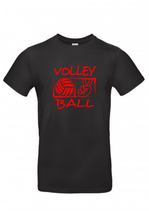 Volleyball Victory schwarz/rot