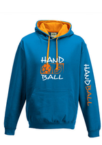 Kontrast-Kapuze HB36 Victory türkis/orange