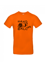 T-Shirt HB Girls orange/    schwarz