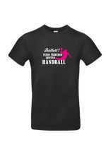 +T-Shirt HB 104 Ballett schwarz/weiß/neonpink