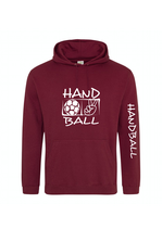 Hoodie HB30 Victory burgund/weiß