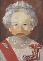 Postkarte "Königin Elisabeth II."