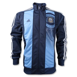 12-13 Argentina Track Top - Navy/Sky