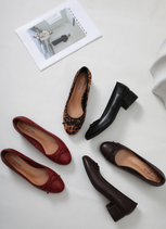 BALLERINES MARRON