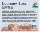 Classic Blueberry Flavor Boba