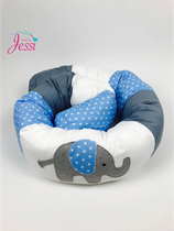 Bettrull (Elefant blo)