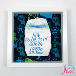 Brodéiert Pampers + Rumm LD Deieren