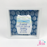 Brodéiert Pampers + Rumm blo Blieder