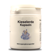 Kieselerde Kapseln mit Bambuspulver Zink und Biotin