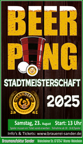TEAM Teilnahme BEERPONG Stadtmeisterschaft 23.08.2025