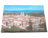 Magnet vue Saint-Bonnet-le-Château