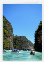 Phi Phi Island, Greeting Card