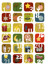 Adventskalenderzahlen # 1