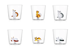 Set 6 bicchieri Tabby Cat | Ichendorf