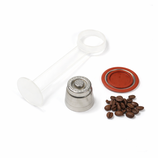 Coffee capsule with brown membrane