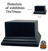 Pedestal wooden base C70x70x50mm