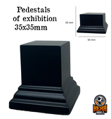 Pedestal wooden base C35x35x50mm