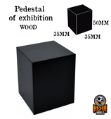 Wooden base 35x35x40mm