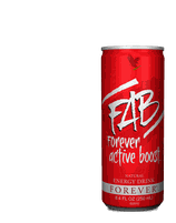 FAB X FOREVER ACTIVE BOOST (Boisson énergisante) Pack de 12, REF:321