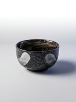 Chawan 'Yukimi schwarz'