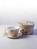 Tasse 'Rose' in Geschenksbox