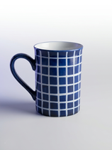 Tasse 'blau-weiß'
