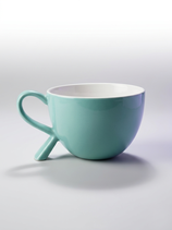 Jumbo-Tasse 'Josephine' hellgrün