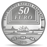 50 euros argent 5 onces La Gloire 2013