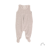 Iobio Strampler Baumwollnicki beige