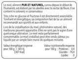 Contre-étiquettes miel