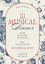 13.02.27 - Musical Dinner mit Roman Singh & Friends