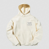 Graphic Art Department Hoodie cream