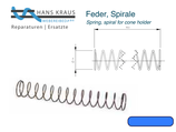 SPI050 Feder, Spirale für Konenhalter 95,5mm