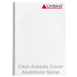 Steel Crystal Aluminium spine