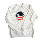 "Mutt Team OG" - long sleeve/sweatshirt - white/blanco