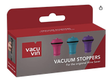 3 bouchons couleur Vacuvin