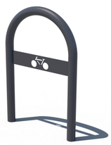 Appui-Vélo TROMBONE Ø48 AVEC ou SANS SIGNALÉTIQUE